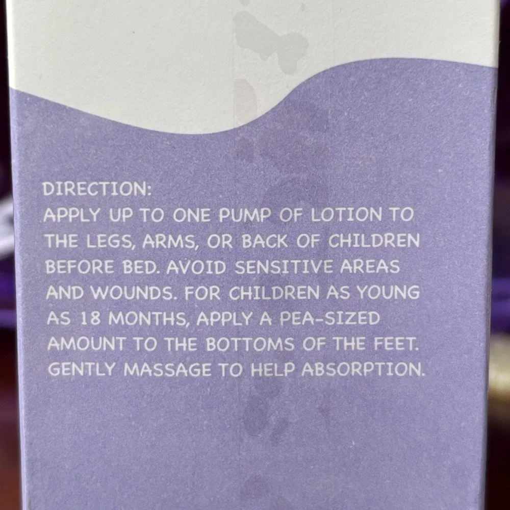 Brand New Magnesium Lotion for Kids & Babies Sleep Bedtime Calming Body Cream